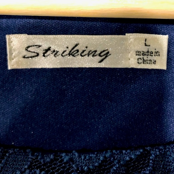 Blue Lace Dress - Picture 7 of 9